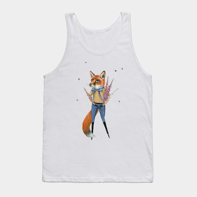 Clarence the fox Tank Top by KayleighRadcliffe